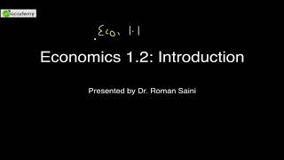 Introduction to Economics by Roman saini 1.2