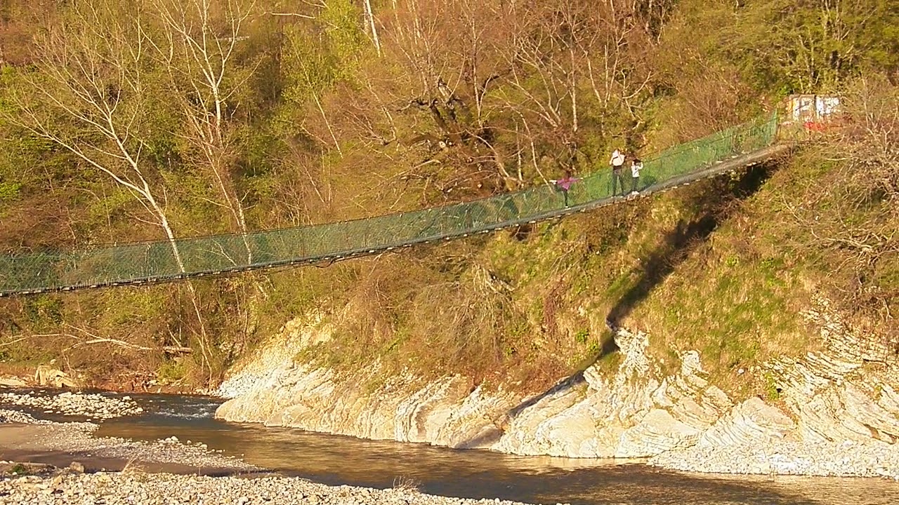 Мост в лазаревском Мост в лазаревском