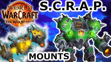 Undermine SCRAP heap jobs WoW mount reward guide