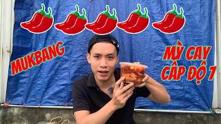 Thử thách ăn mỳ cay cấp độ 7 |Toàn Ca| (EXTREME Level 7 Spicy Noodle Challenge 🌶️)