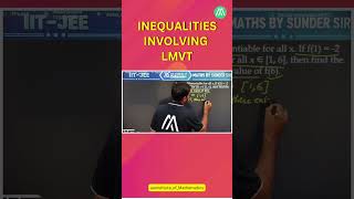 Inequalities Involving LMVT | JEE Main Maths | Sunder Sir