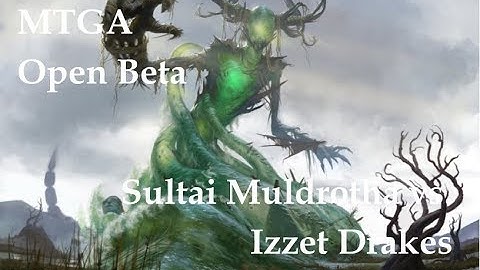 Sultai Muldrotha vs. Izzet Drakes-MTGA Open Beta [GRN Standard]