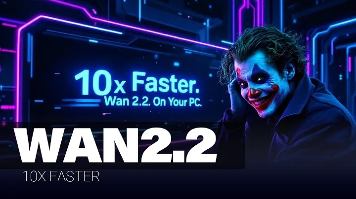 10× Faster Wan 2.2 in ComfyUI – Text to Video & Image to Video