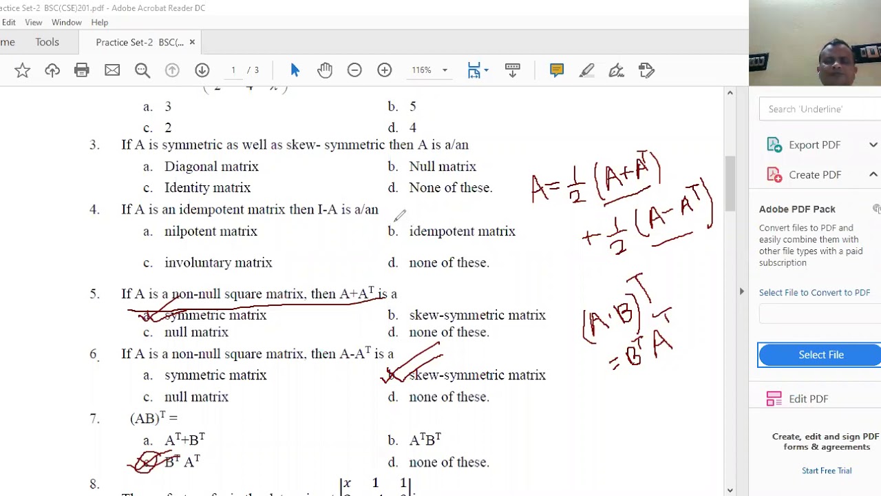 Practice Set 2 Solution Part 1 - YouTube