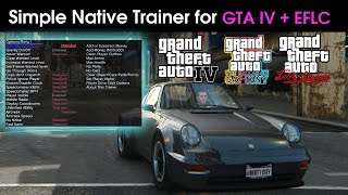 How to install Simple Native Trainer for GTA IV + EFLC