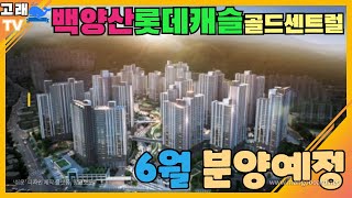 백양산롯데캐슬 골드센트럴로 네이밍이 정해진 부암1구역재개발 6월 분양예정