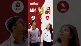 MBA vs US CPA –Which Course is Better in 2026? #shorts #trending