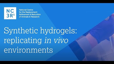 Synthetic hydrogels: replicating in vivo envrionments
