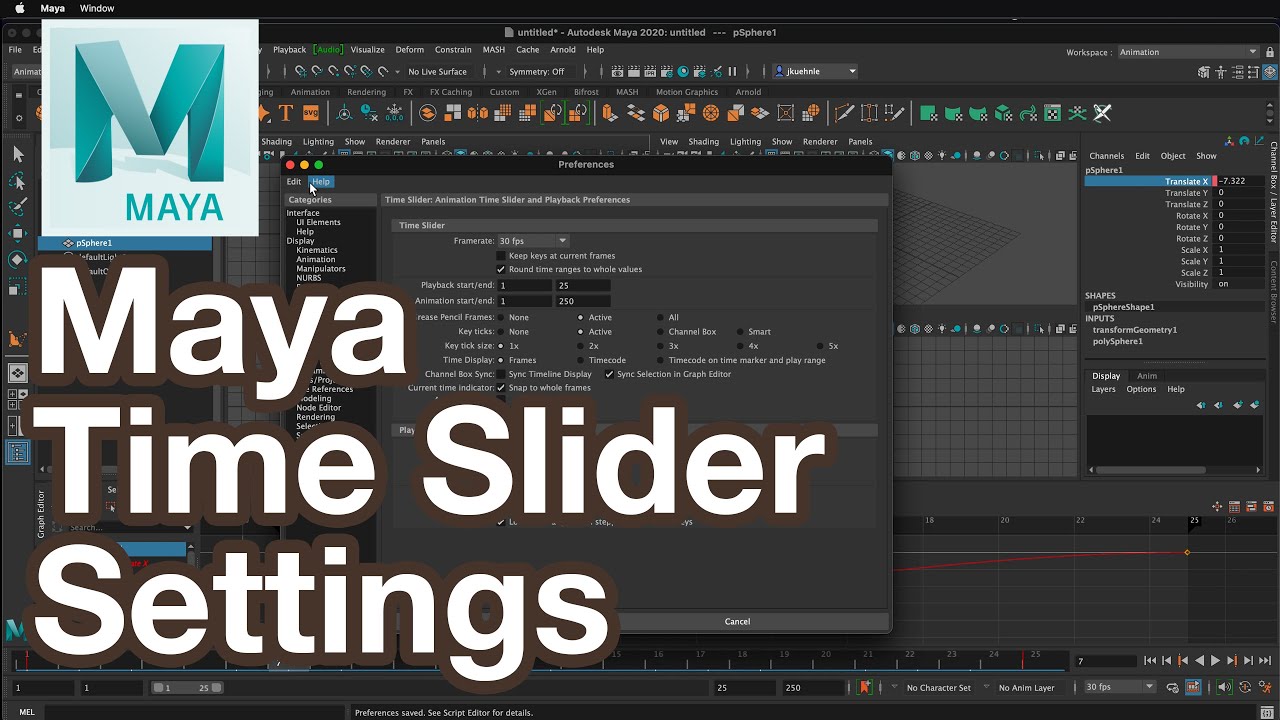 Maya Animation Time Slider Settings Explained YouTube maya-animation-time-slider-settings-explained-youtube