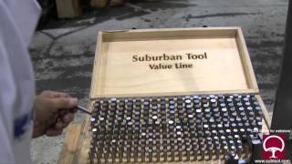 How to Jig Grinding Two Critical Holes On A Taft-Peirce Bench Center
This week, Don is jig grinding one of two identical Taft-Peirce Bench Centers within some very tight tolerances. Not only do we have to hold the size within .0002, we also have to make sure the holes are straight and parallel with one another and hold the center line distance within .0002. The only way we know how to do this is on a Jig Grinder.
****************************************************************************************************
Subscribe for new videos every Tuesday!
Visit our online store: http://www.subtool.com
Find us on Facebook: http://www.facebook.com/SuburbanToolInc
Follow us on Twitter: http://www.twitter.com/suburbantool
Follow us on Instagram: http://www.instagram.com/suburbantool
**************************************************************************************************** How to Jig Grinding Two Critical Holes On A Taft-Peirce Bench Center