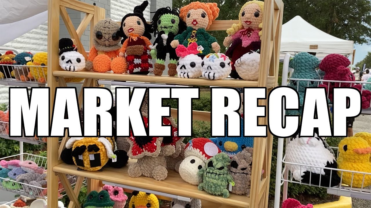 Plushie Market Recap! Best Sellers and How Much $$ I Made!