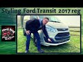 Ford Transit Limited 2017, Front Bumper Spoiler & Roof Spoilers Painted and Fitted