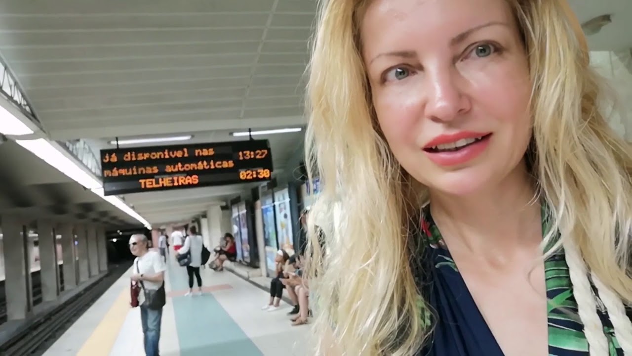 Adeyto @ LISBON SUBWAY Metro worlds cheapest Airport ride PORTUGAL ...