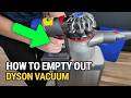 How To Empty Out A Dyson Vacuum: Quick Tutorial!