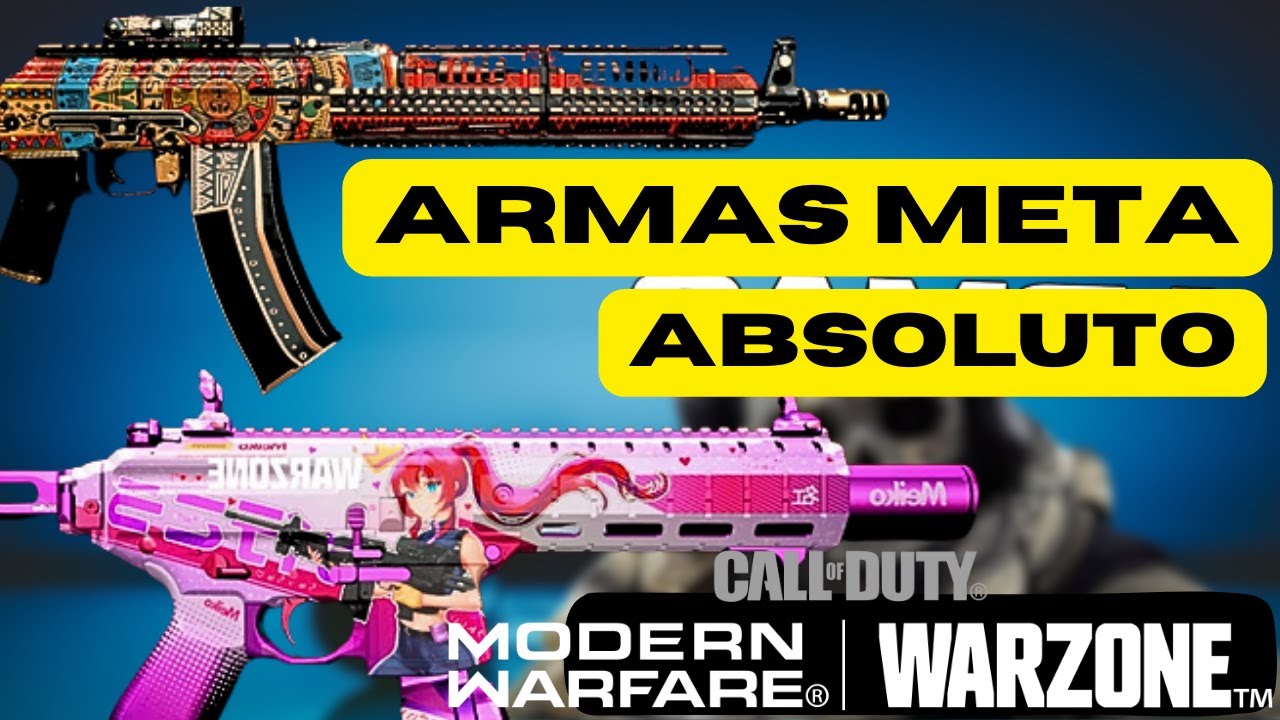 ARMAS META ABSOLUTO en WARZONE y MW2 I LA MEJOR CLASE de TRES ARMAS ...