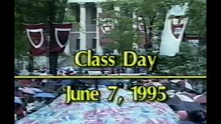 Harvard University 1995 Commencement Class Day