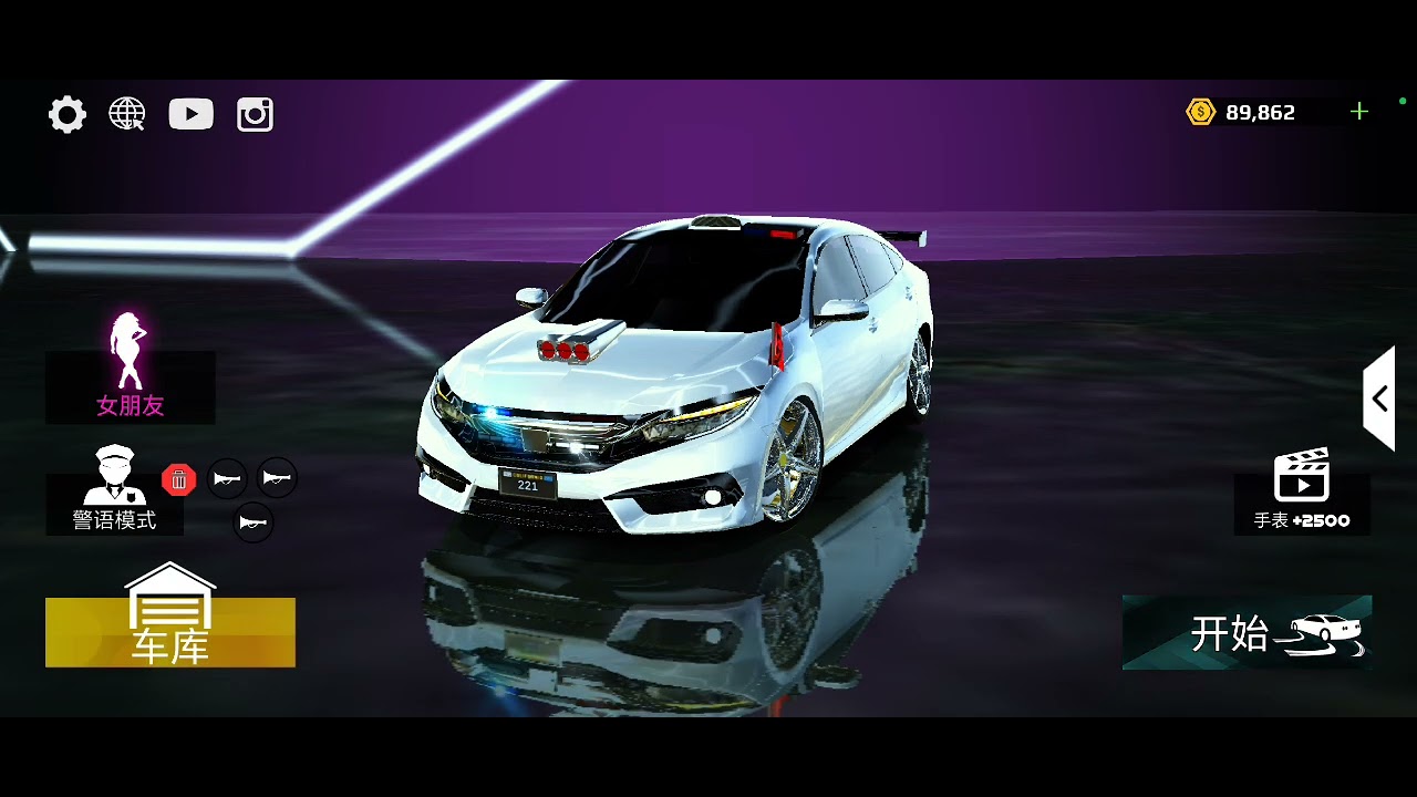 Civic Driving and Race #1 (by AG games)-Game Gameplay,