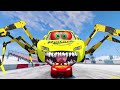 Lightning McQueen & Mater ESCAPE SPIDER-MACK HORROR! 🕷️ Coffin Dance Cover