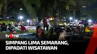 Warga Antusias Jajal Wahana di Kawasan Simpang Lima Semarang | Kabar Hari Ini tvOne