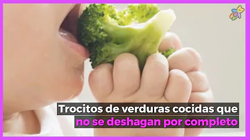 ¿Qué alimentos puedo darle a mi bebé sin dientes?