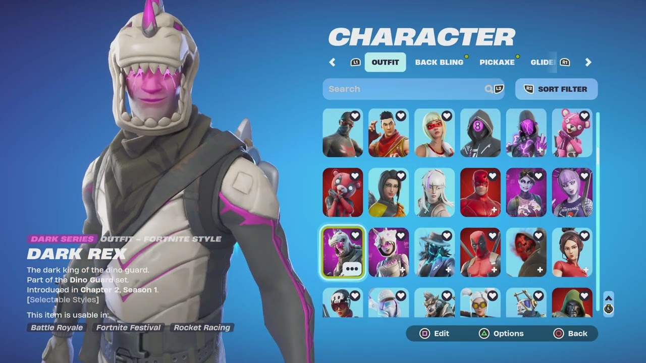 Reviewing Dark Rex (Chapter 2 Season 1 Skin)