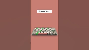 Telephone ☏ | Unicode Shortcut Key (Code 260F) | #computer #Symbol #typing #keyboard #tricks