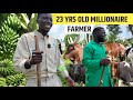 How he became a millionaire farmer in uganda at 23 years  jr gisa mixed farm