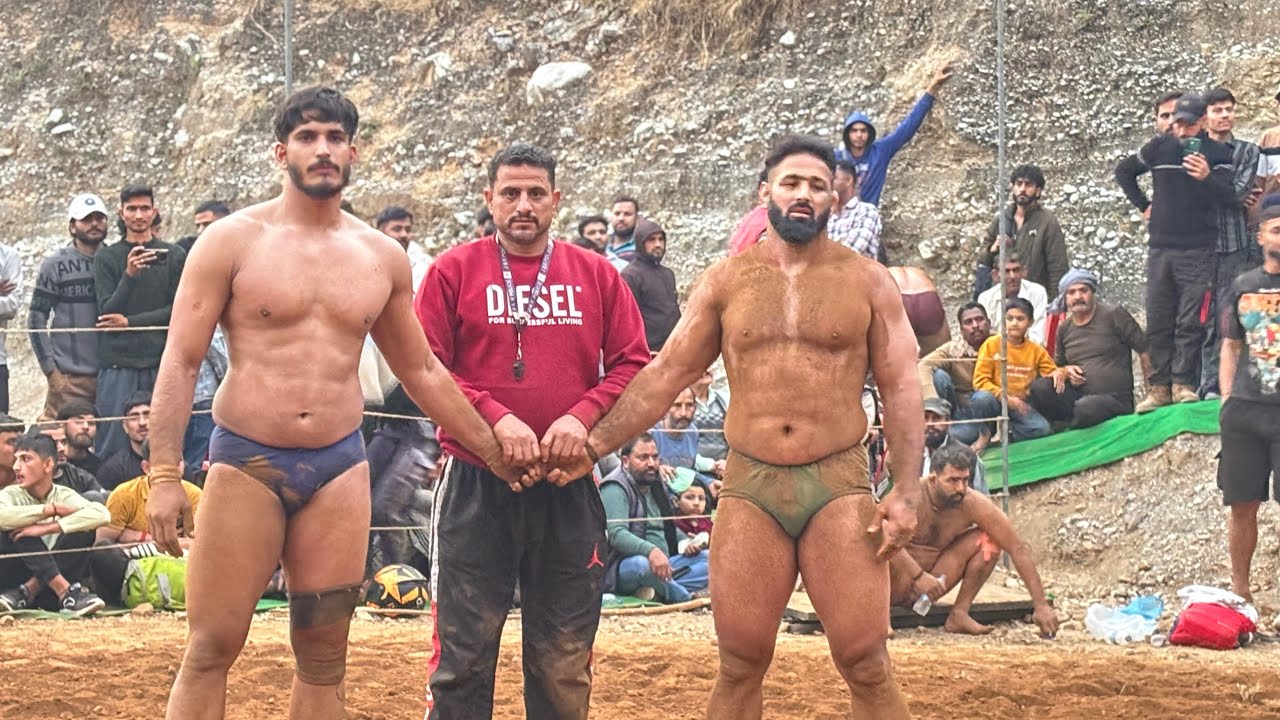 Benia Jammu vs Vikrant Delhi kushti Dangal Katra panthal 23/2/2026#katralivetv 