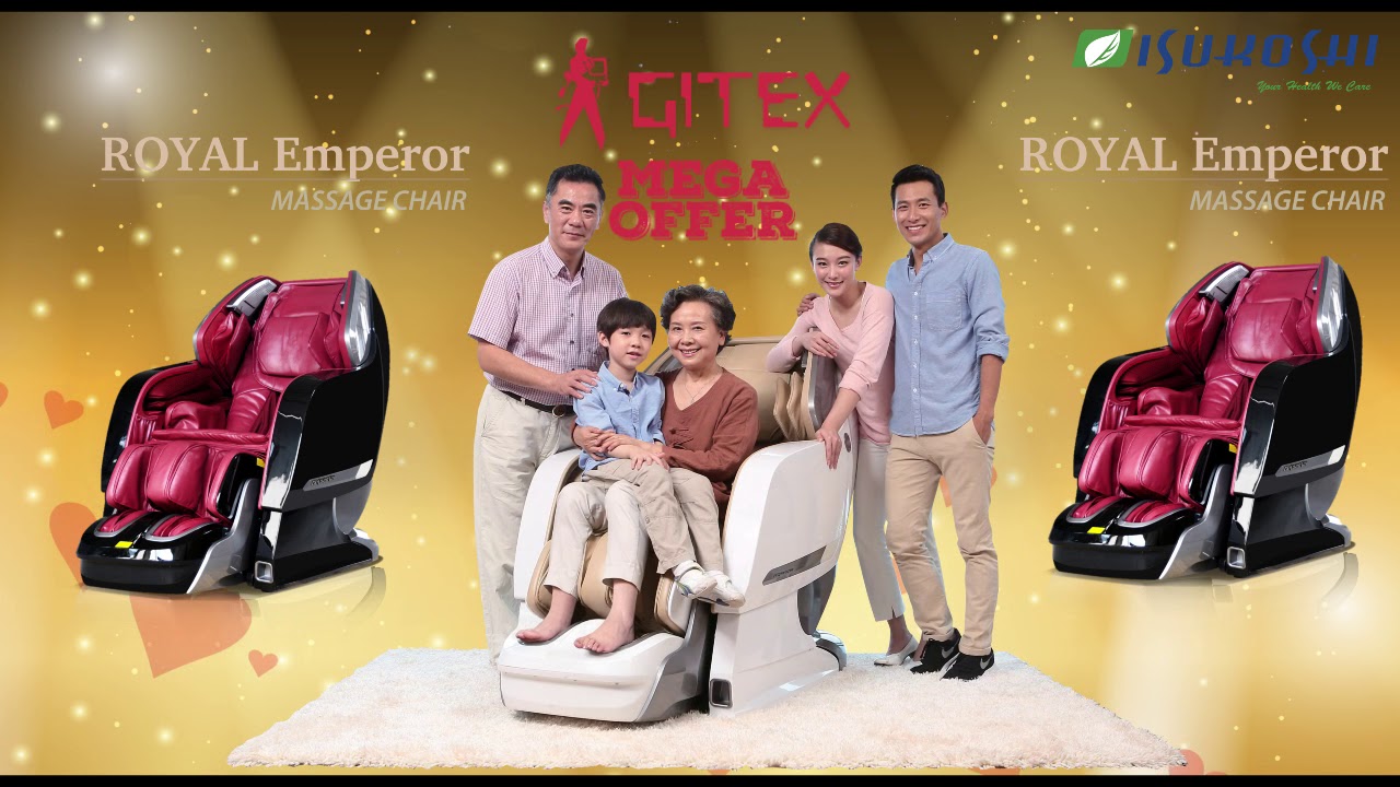 Isukoshi GITEX SPECIAL OFFERS Best Massage Chairs YouTube