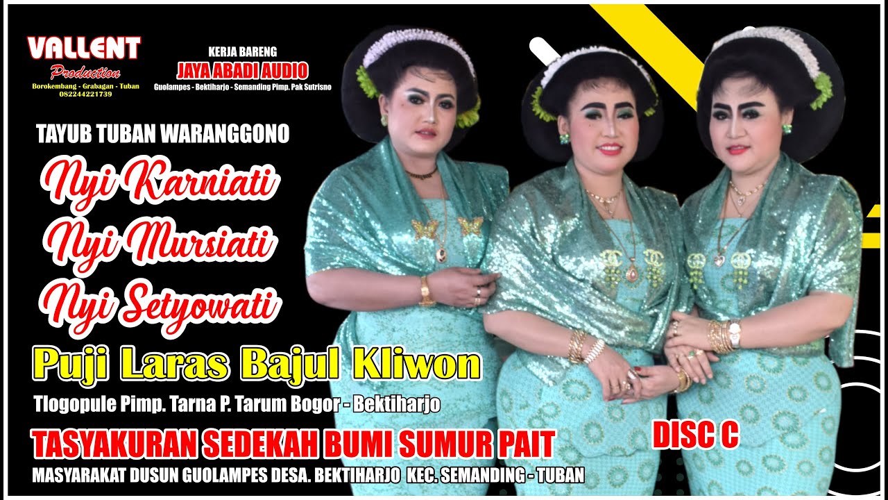 NYI KARNIATI & NYI MURSIATI LIVE SEDAKAH BUMI MUR PAIT GUOLAMPES DISC C
