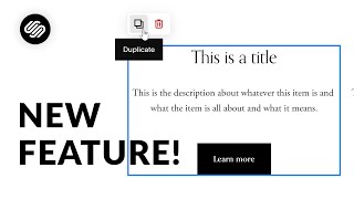 NEW! Duplicate Blocks in Fluid Engine