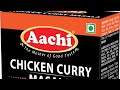 Aachi chicken masala  easy chicken curry for bachelors 