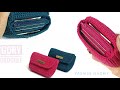 كروشيه محفظه بخمسه جيوب موديل عملي وسهل Crochet Wallet 