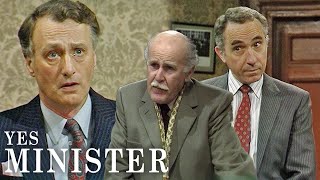 Jim Accidentally Closes The City Farm | Yes Minister | BBC Comedy Greats