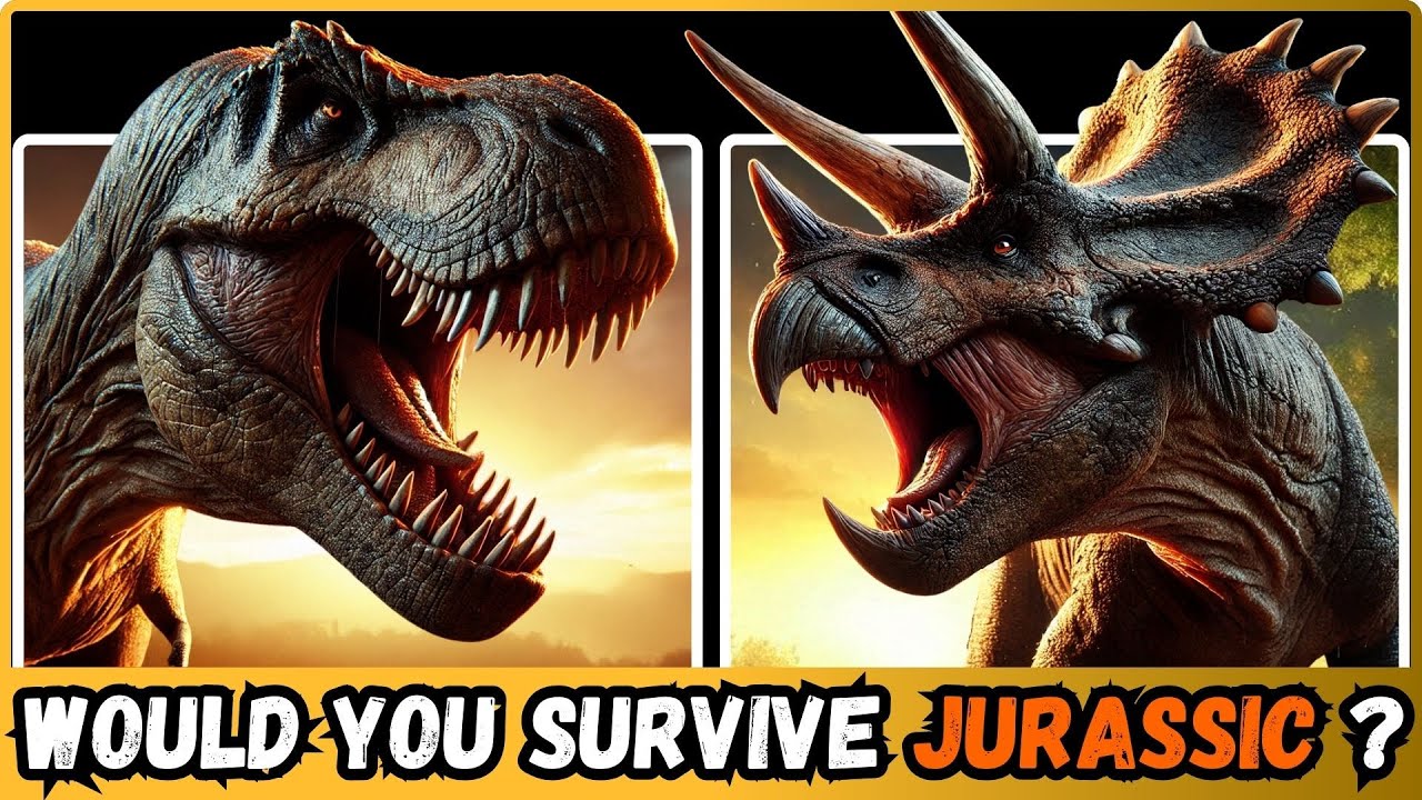 Выжили бы вы в Юрском периоде? 🌋 Пройдите этот тест на выживание среди динозавров