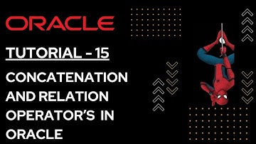 Tutorial- 15 Operator