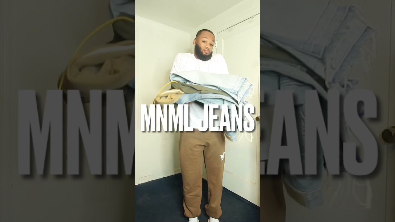 MNML JEANS HAUL / LOOKBOOK 