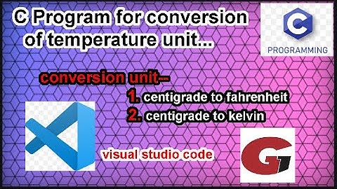 C Program for conversion of temperature scale | centigrade | fahrenheit | kelvin | #Govind_Gupta.