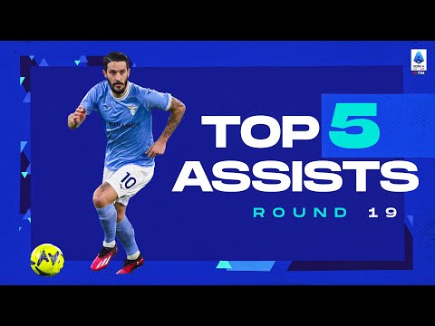 Luis alberto provides for anderson’s goal | top assists | round 19 | serie a 2022/23