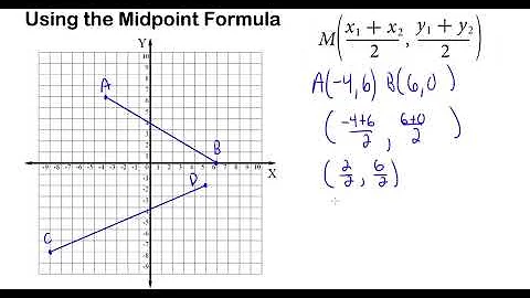 Geometry - Using the Midpoint Formula