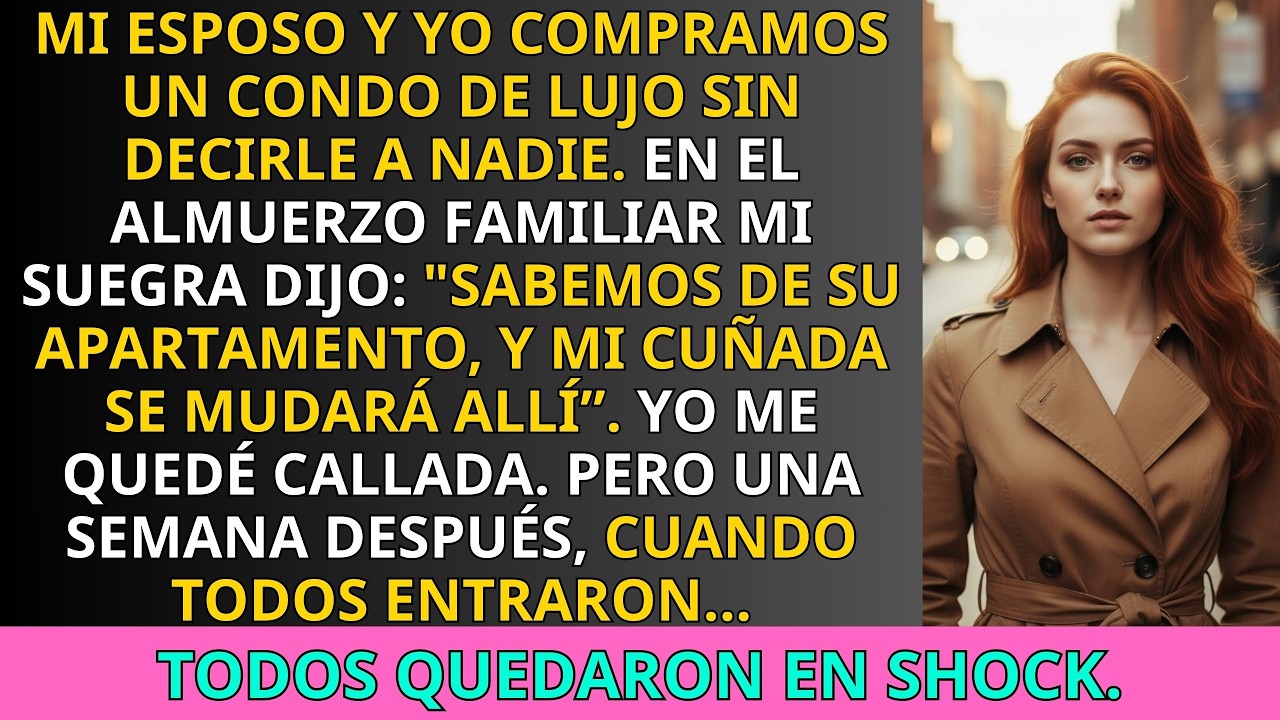 Mi Esposo Y Yo Compramos Un Apartamento De Lujo En Secreto — Pero Que Suegra Dijo Algo Increíble