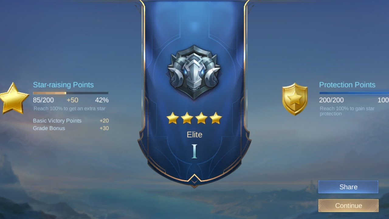 200/200 Star Rising Points Zilong Elite Ranked Rising Star Bang Bang ...