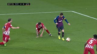 Lionel Messi vs Atletico Madrid 2018/19 (Home) 4K UHD English Commentary