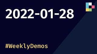 Deephaven Developer Demo 2022-01-28 (Weekly Demos)