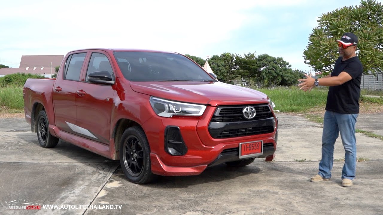 แรงสะใจ ไร้ OPTION!! ลองกระบะเตี้ยหน้าหล่อ Toyota Hilux REVO GR Sport Lo-Floor 2WD สิงห์ทางตรงน่ะ