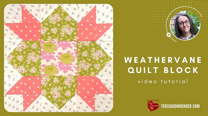 Weathervane quilt block