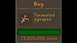 TORMENTED SYNAPSE 73,000,000 coins (good video)