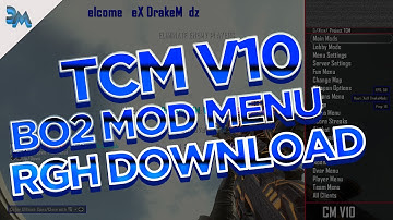 ProjectTCM v10 Mod Menu | Black Ops 2 | [RGH/PS3] | Free Download