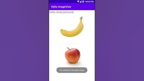 Android ImageView Simple Example Output | Android Studio Tutorial For Beginners | Kotlin and Java