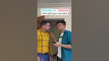 Extrovert Vs Introvert !! 😂🤣